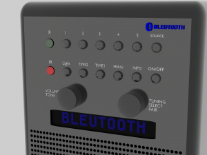 Radio 3D Model