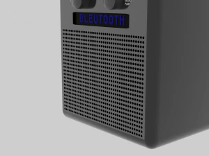 Radio 3D Model