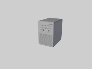 Radio 3D Model