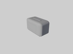 Digital Clock 3D Model