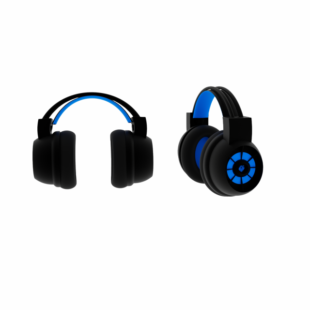 Headset 3D 模型 .c4d .max .obj .3ds .fbx .stl .blend 