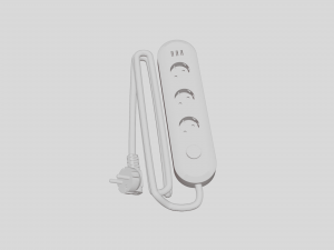 Multiple electrical socket 3D Model