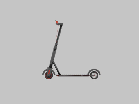 Electric Scooter 3D Model