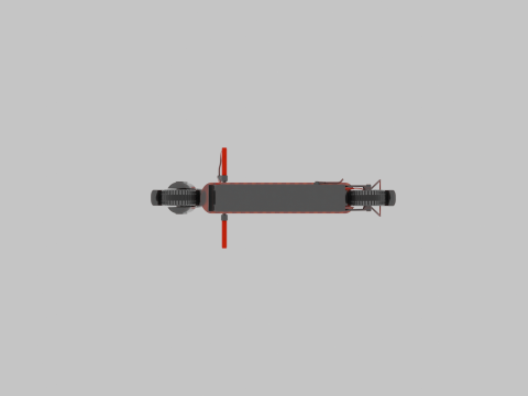 Electric Scooter 3D Model