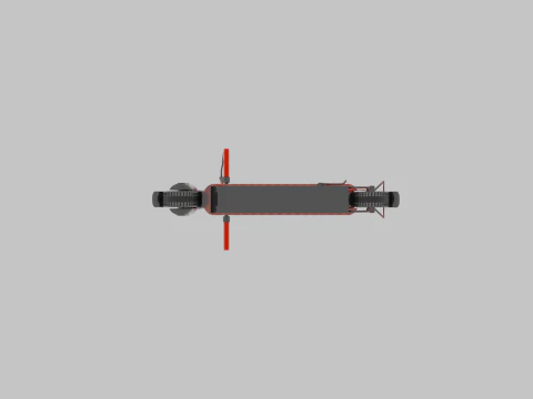 Electric Scooter 3D Model