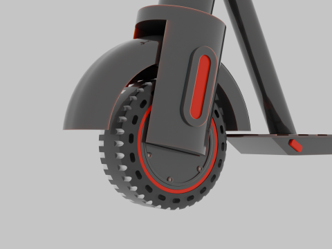 Electric Scooter 3D Model