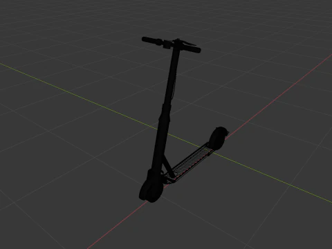 Electric Scooter 3D Model
