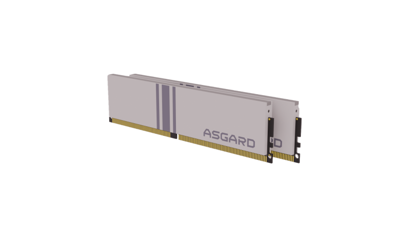 Ram Asgard DDR4 Modello 3D .c4d .max .obj .3ds .fbx .stl .blend 