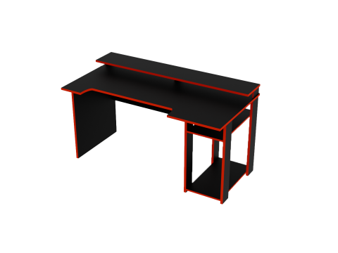 Gaming Desk-2 Model 3D