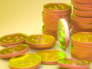 3D Coin Stack 3D 모델