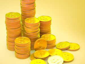 3D Coin Stack 3D 모델
