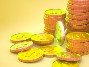 3D Coin Stack 3D 모델