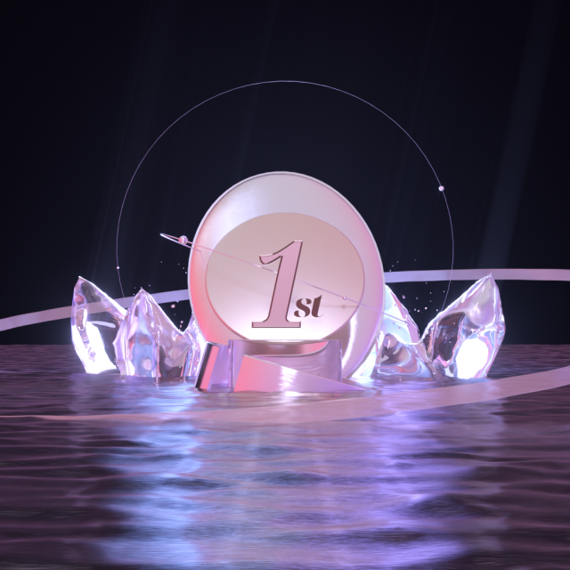 3D Winner Podium 3D 模型 .c4d .max .obj .3ds .fbx .stl .blend 