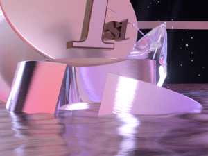 3D Winner Podium 3D Model