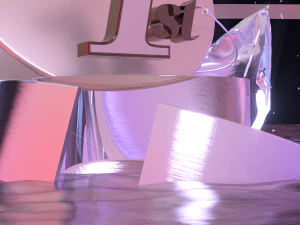 3D Winner Podium 3D Model