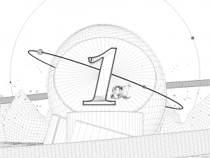 3D Winner Podium 3D Model