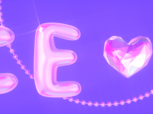 Y2K Heart Symbol Aesthetic Modèle 3D