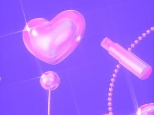 Y2K Heart Symbol Aesthetic Modèle 3D