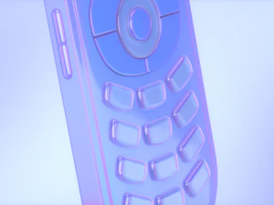 Flip Cell Phone 3D Model