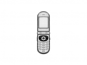 Flip Cell Phone 3D Model