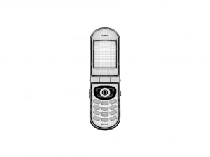 Flip Cell Phone 3D Model