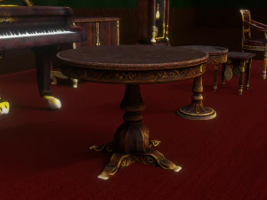 Antique Furniture Collections 3D Model