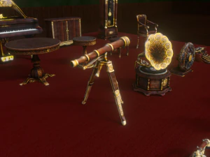 Antique Furniture Collections 3D Model