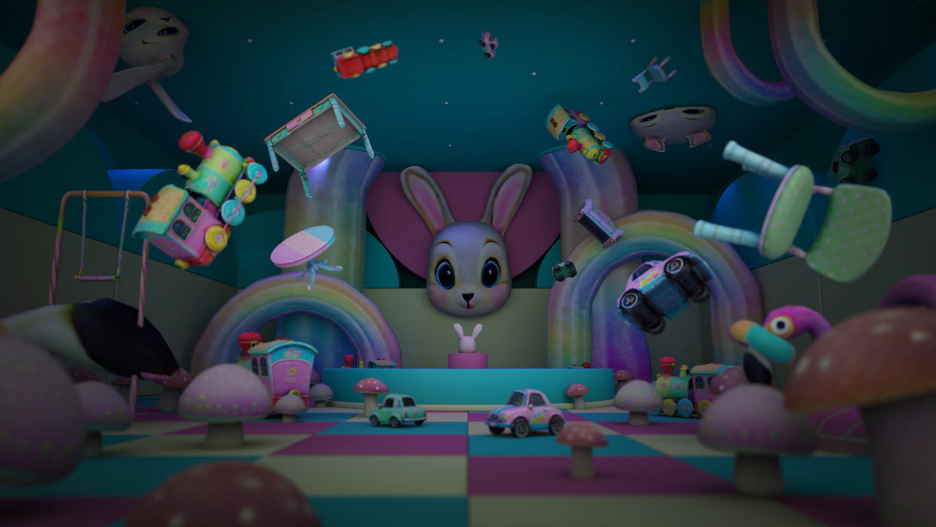 Dreamcore Assets Pack 3D Model .c4d .max .obj .3ds .fbx .stl .blend 