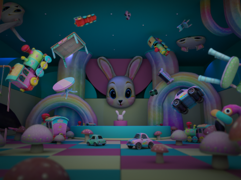 Dreamcore Assets Pack 3D-Modell