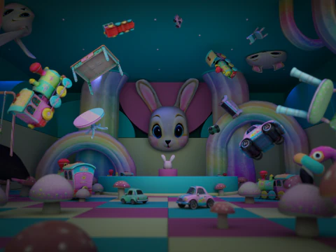 Dreamcore 资产包 3D 模型