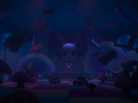 Dreamcore Assets Pack 3D 模型