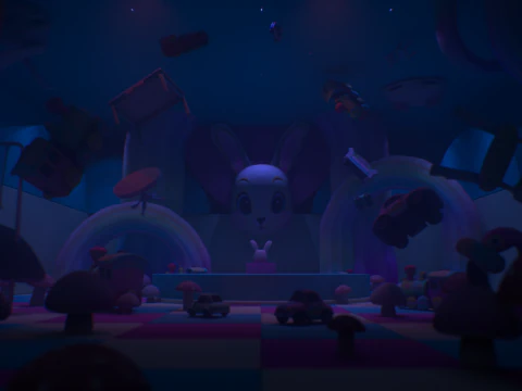 Dreamcore Assets Pack 3D Model
