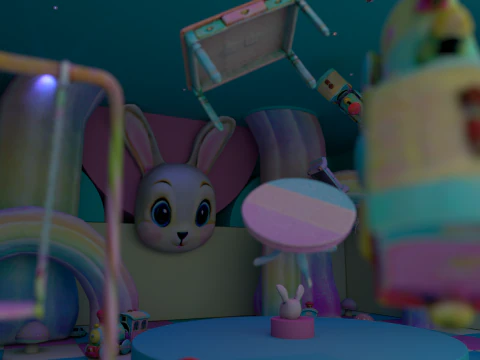 Dreamcore Assets Pack 3D Model
