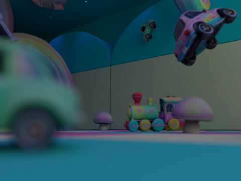 Dreamcore Assets Pack 3D 模型