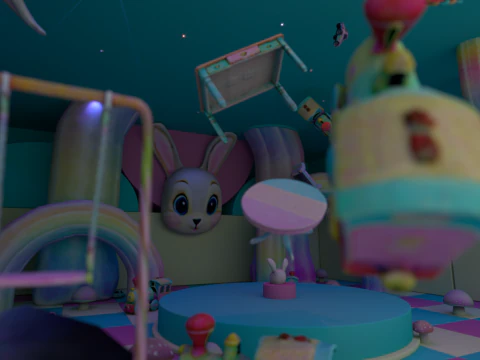 Dreamcore Assets Pack 3D Model
