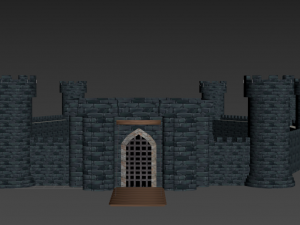 Castle 3D Model