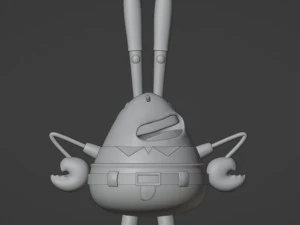 Mr Krabs 3D Model
