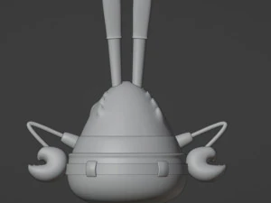 Mr Krabs 3D Model