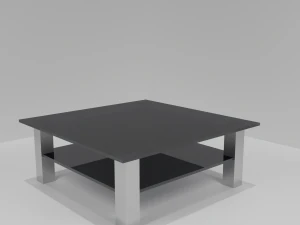 Скляний стіл 3D Модель