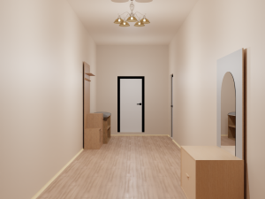 Corridor to the blender 3D Модель