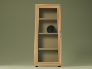 Cupboard lowpoly 3D 模型