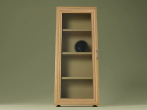 Шкаф лоуполи 3D Модель