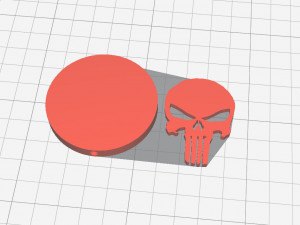 Punisher Clip 3D 打印模型