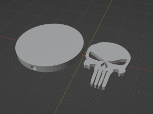 Punisher Clip 3D 打印模型