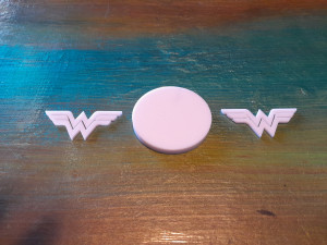 Wonder Woman Clip Model Cetak 3D