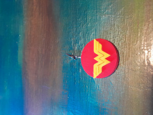 Wonder Woman Clip 3D Print Model