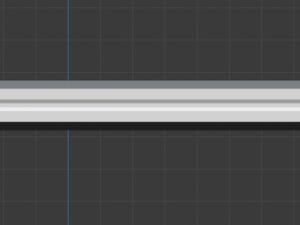Blood Ruby Short Sword Model Cetak 3D