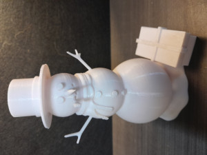 Snowman Ornament 3D Print Model