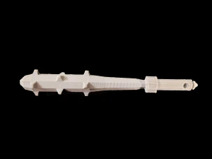 Studded Club Keychain 3D Print Model