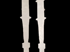 Studded Club Keychain 3D Print Model